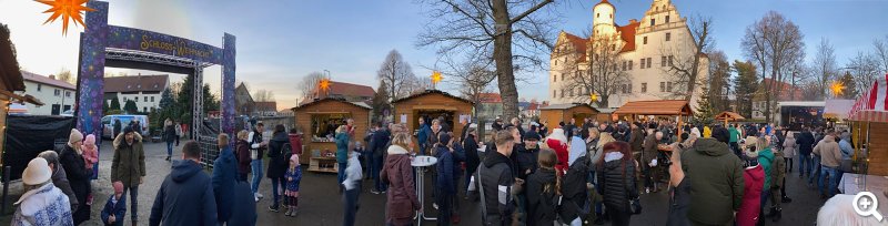 Panorama Schlossweihnacht Schönfeld